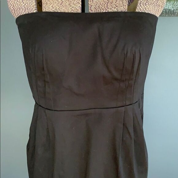 Calvin Klein black strapless midi, size 6 - Picture 2 of 4